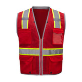 Red GSS safety vest 1714