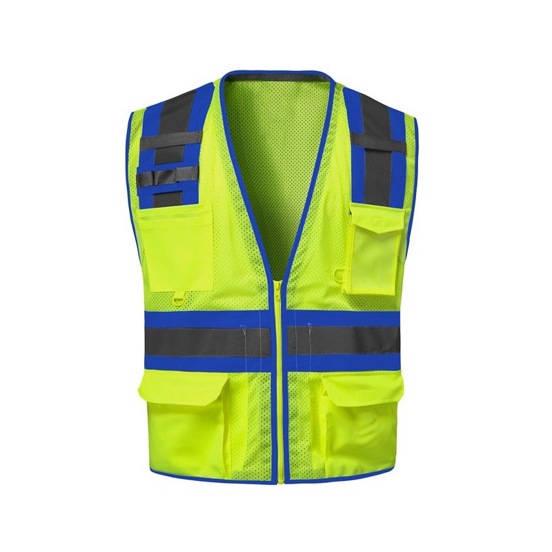 GSS Safety Blue Safety Vest 1523, ANSI Class 2