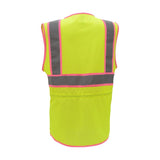 Backside for gss safety women safety vest 7805