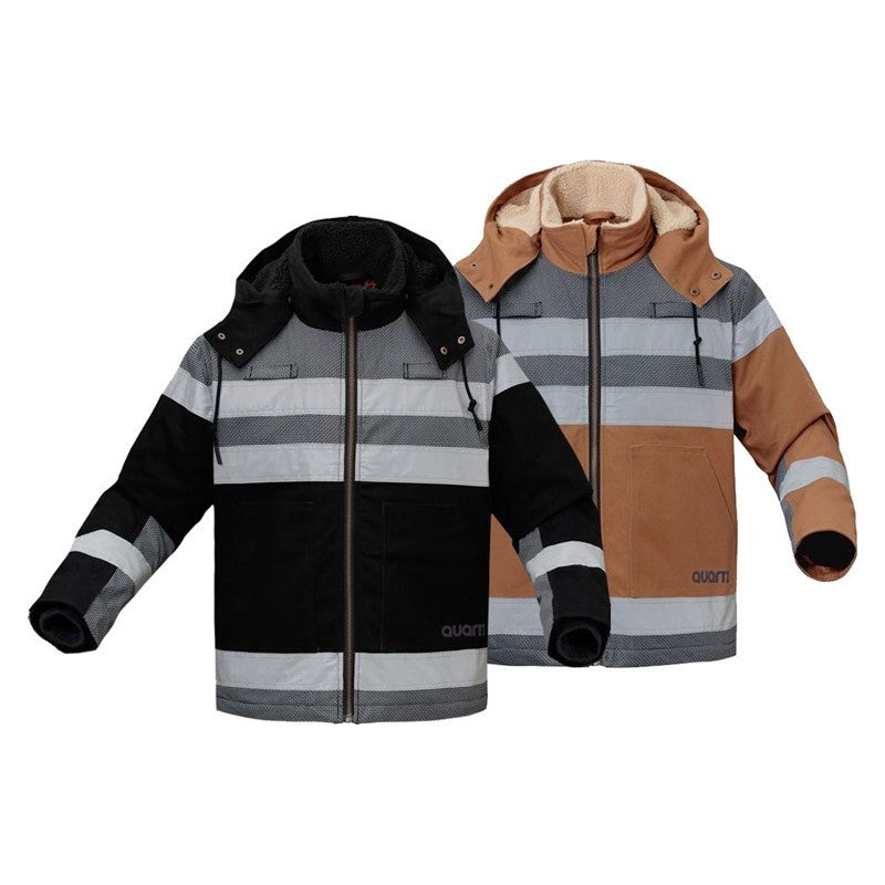 GSS Quartz Sherpa Lined Heavy Weight Jacket with Detachable Hood and Multi Pockets - 8517/8519 Series