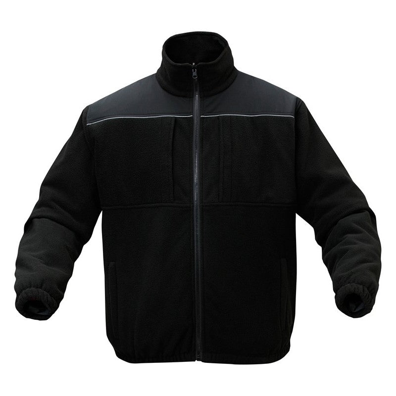 GSS Onyx Enhanced Visibility Fleece Full Zip Hoodie with 6 Pockets - 7553 Series