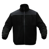 GSS Onyx Enhanced Visibility Fleece Full Zip Hoodie with 6 Pockets - 7553 Series