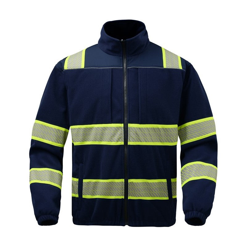 GSS Onyx Enhanced Visibility Fleece Full Zip Sweatshirt with 6 Pockets - 7552 Series