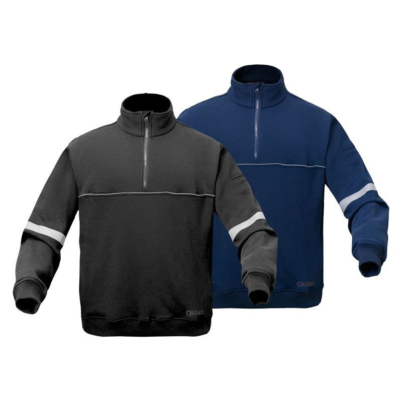 GSS Quartz 100% Cotton Job Shirt with 1/4 Zipper and 4 Pockets - 7525/7527 Series