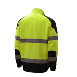 Premium Class 3 Zipper Windbreaker Jacket With Black Bottom (7503/7504) - DISCONTINUED