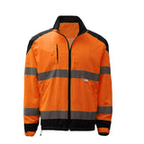 Premium Class 3 Zipper Windbreaker Jacket With Black Bottom (7503/7504) - DISCONTINUED