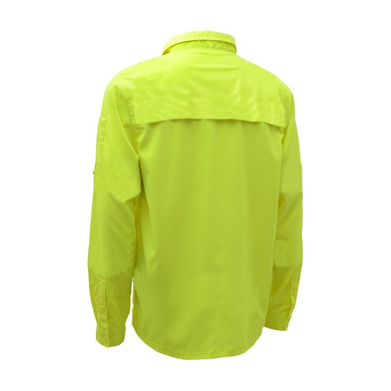 GSS Non-ANSI Lightweight Rip Stop Bottom Down Shirt with SPF 50+, Multi Pockets and Ventilation - 7507 Series
