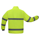 GSS Class 3 Nylon Waterproof Parka with Fleece Lining and Multi Pockets - 8021 Series