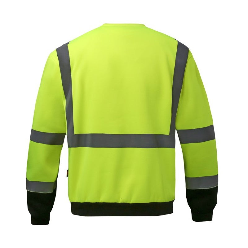 GSS Class 3 Crewneck Sweatshirt with Black Bottom and 2 Pockets - 7031 Series