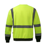 GSS Class 3 Crewneck Sweatshirt with Black Bottom and 2 Pockets - 7031 Series